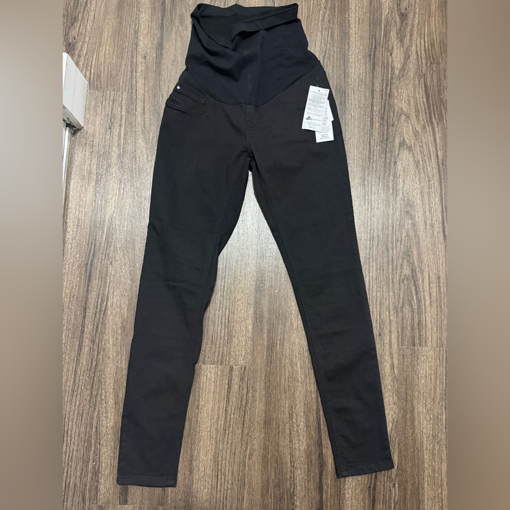 New maternity jeans black